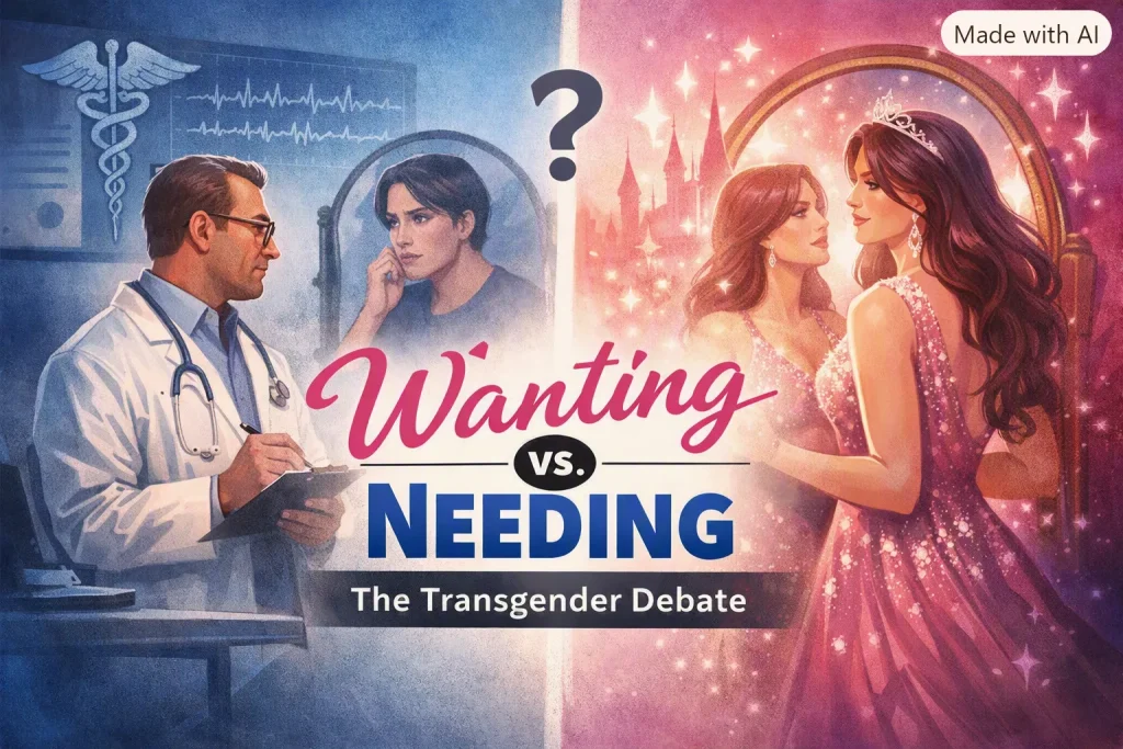 The Transgender Debate Over Wanting Vs. Needing
