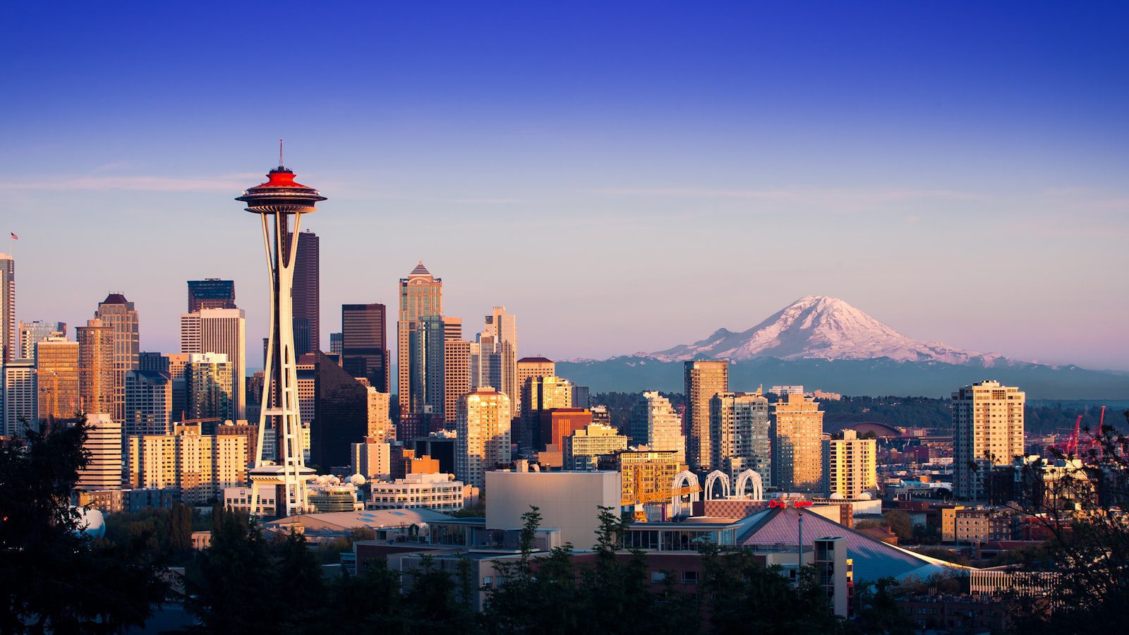 Seattle skyline with the Space Needle